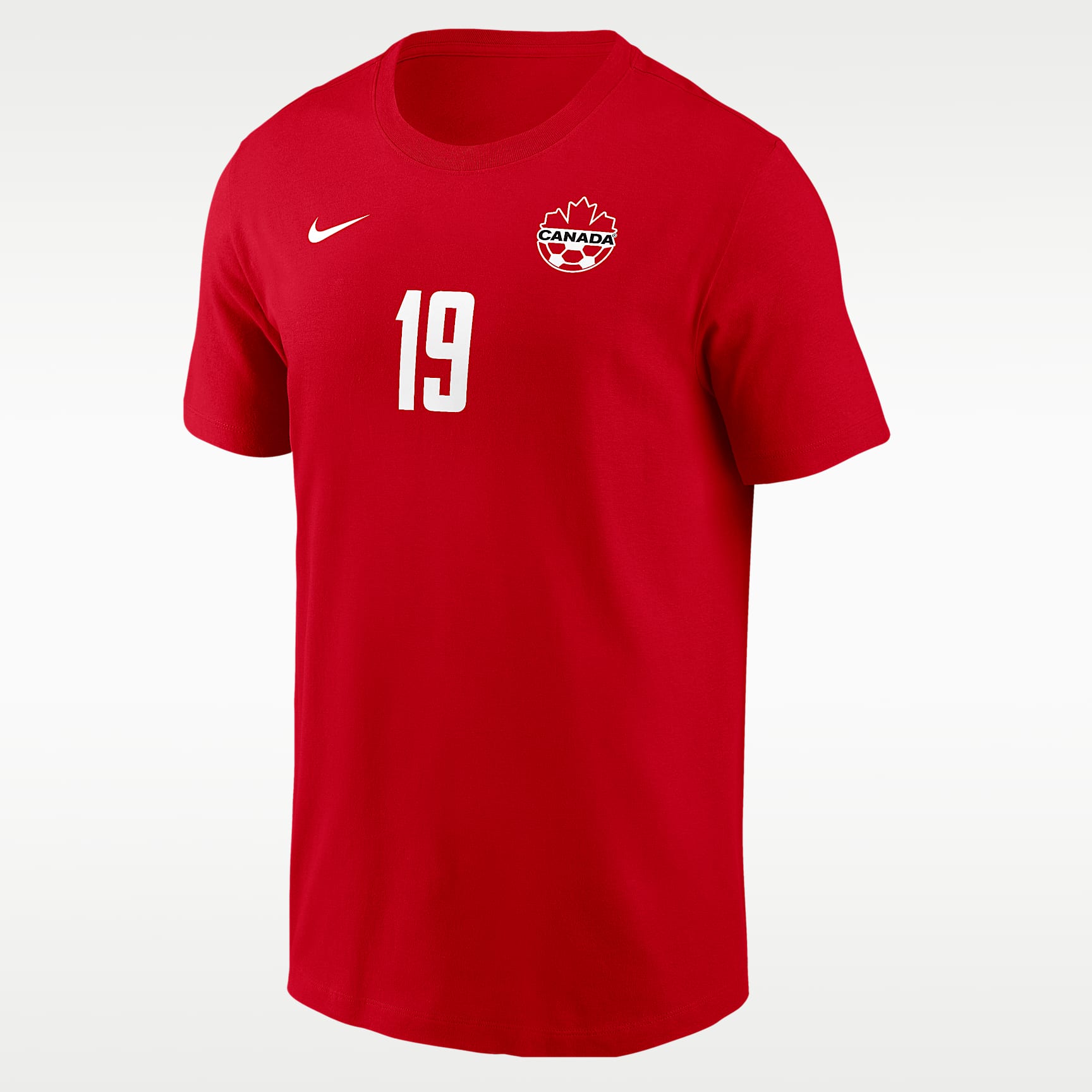 Alphonso Davies Team Canada Men's Nike Soccer T-Shirt. Nike.com